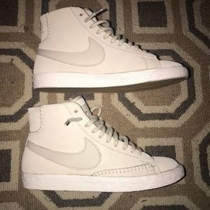 NEW Women's Nike Mid Blazer PRM Birch Ivory US 8.5